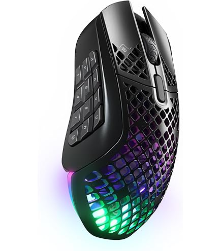 SteelSeries Aerox 5 - Holey RGB Gaming Mouse - Ultra-lightweight